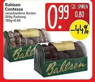 WEZ Bahlsen Contessa Angebot