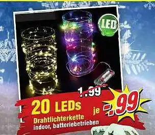 Wiglo Wunderland 20 Leds Drahtlichterkette Angebot