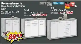 Poco Beton Kommodenserie Angebot