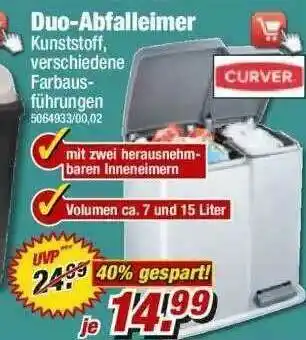 Poco Duo-abfalleimer Angebot