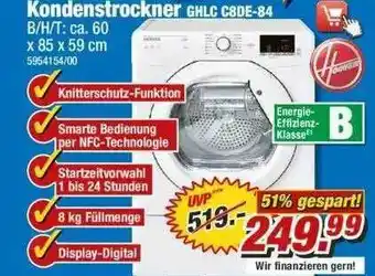 Poco Kondenstrockner GHLC C8DE-84 Angebot