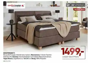 Möbel Wanninger Boxspringbett Angebot