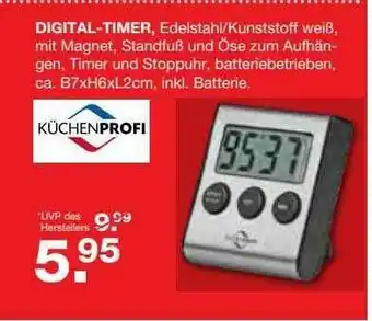 Möbel Wanninger Kuchenprofi Digital Timer Angebot