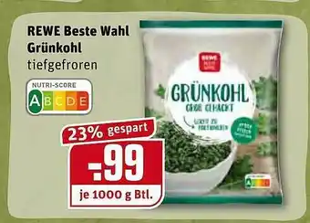 REWE Rewe Beste Wahl Grünkohl Angebot