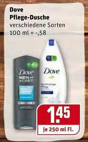 REWE Dove Pflege-dusche Angebot