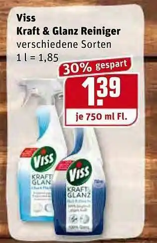 REWE Vss Kraft & Glanz Reiniger Angebot