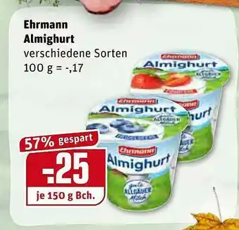 REWE Ehrmann Almighurt Angebot