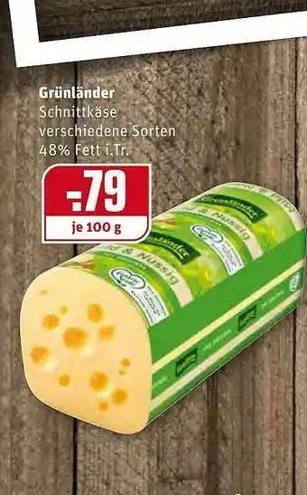 REWE Grünländer Angebot