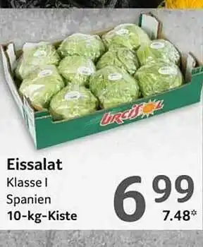 Selgros Eissalat Angebot