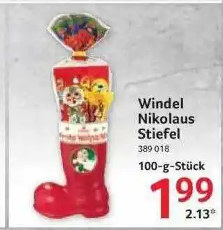 Selgros Windel Nikolaus Stiefel Angebot