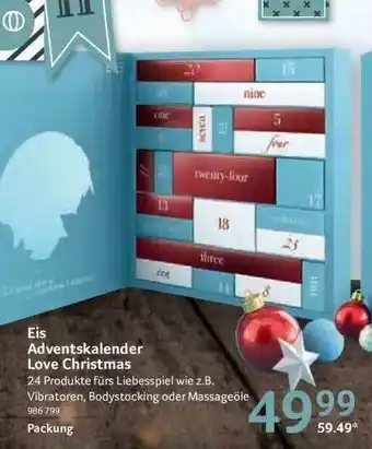 Selgros Eis Adventskalender love Christmas Angebot