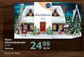 Selgros Nivea Adventskalender  Angebot