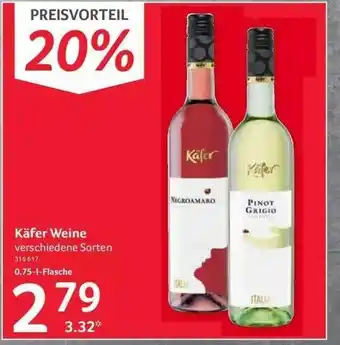 Selgros Käfer Weine Angebot