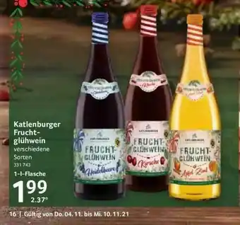 Selgros Katlenburger Fruchtglühwein Angebot