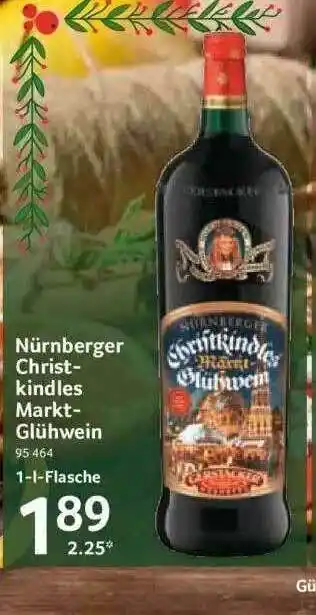 Selgros Nürnberger Christkindles Markt-glühwein Angebot