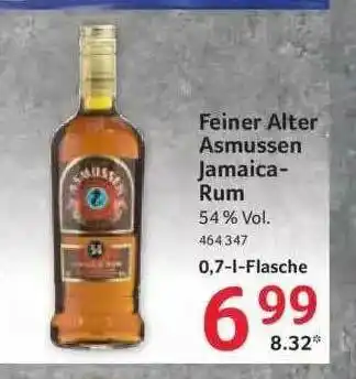 Selgros Feiner Alter Asmussen Jamaica-rum Angebot