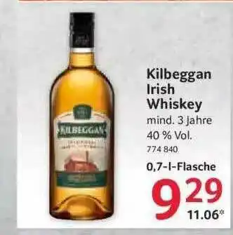 Selgros Kilbeggan Irish Whiskey Angebot