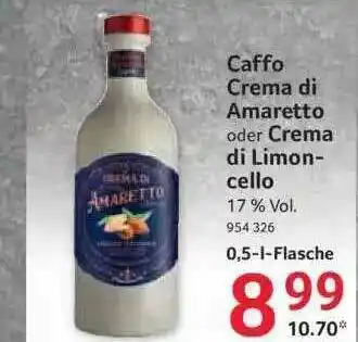 Selgros Caffo Crema Di Amaretto Oder Crema Di Limoncello Angebot