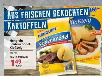 Selgros Henglein Seidenknödel-kloßteig Angebot