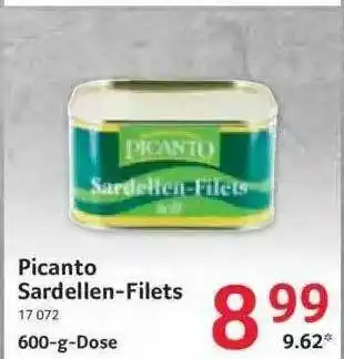 Selgros Picanto Sardellen-filets Angebot