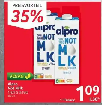 Selgros Alpro Not Milk Angebot