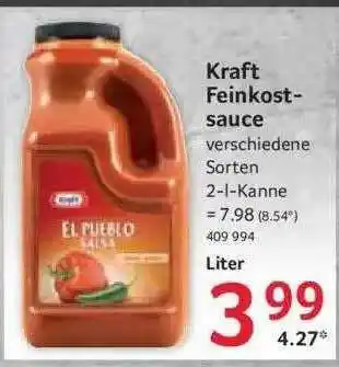 Selgros Kraft Feinkostsauce Angebot