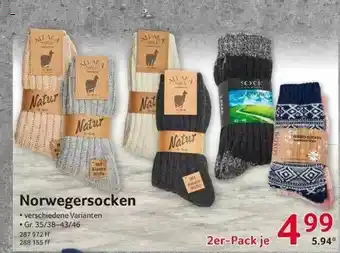 Selgros Norwegersocken Angebot