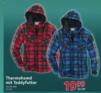 Selgros Thermohemd Mit Teddyfutter Angebot