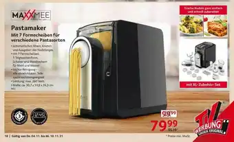 Selgros Maxxmee Pastamaker Angebot