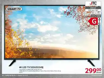 Selgros Jtc Smart-tv 4k Led Tv S55u55349j Angebot