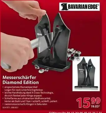 Selgros Bavarian Edge Messerschärfer Diamond Edition Angebot
