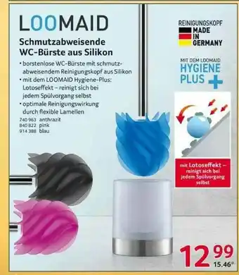 Selgros Loomaid Schmutzabweisende Wc-bürste Aus Silikon Angebot