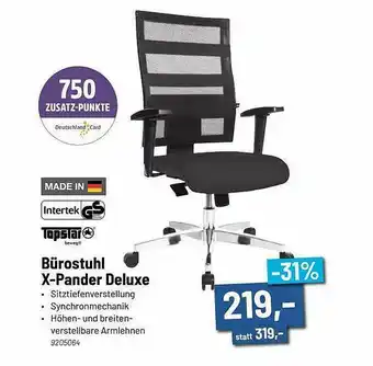 Staples Topstar Bürostuhl X-pander Deluxe Angebot