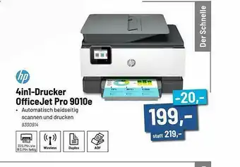 Staples Hp 4in1-drucker Officejet Pro 9010e Angebot