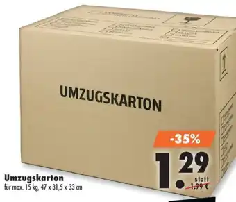 Mäc Geiz UMZUGSKARTON Angebot