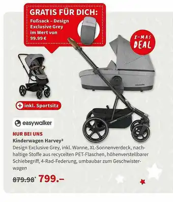 BabyOne Kinderwagen Harvey Angebot