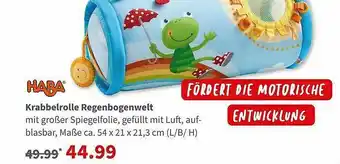 BabyOne Haba Krabbelrolle Regenbogenwelt Angebot
