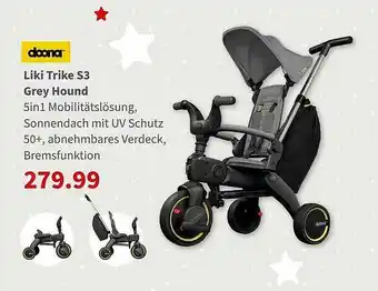 BabyOne Liki Trike S3 Grey Hound Angebot