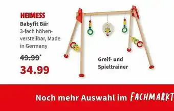 BabyOne Heimess Babyfit Bär Angebot