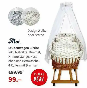 BabyOne Alvi Stubenwagen Birthe Angebot