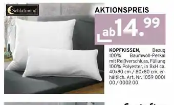 Möbel Heinrich Kopfkissen Schlafmond Angebot