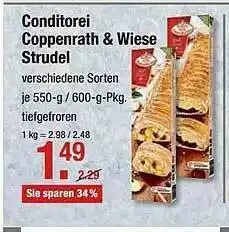 V Markt Conditorie Coppenrath & Wiese Strudel Angebot