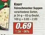 V Markt Knorr Feischmecker Suppen Angebot