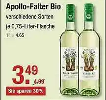 V Markt Apollo-falter Bio Angebot