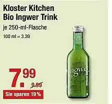 V Markt Kloster Kitchen Bio Ingwer Trink Angebot