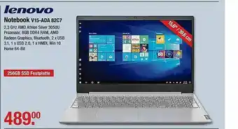 V Markt Lenovo Notebook V15-ada82c7 Angebot