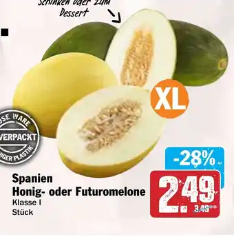 Hit Spanien Honig- oder Futuromelone Angebot
