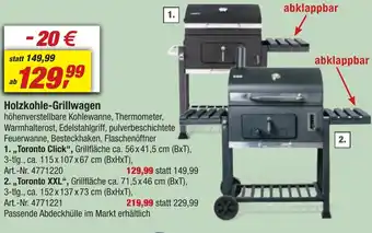 toom Baumarkt Holzkohle-Grillwagen .,,Toronto Click" Angebot