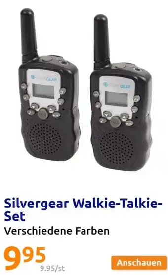 Action Silvergear Walkie-Talkie Set Angebot