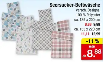 Zimmermann Seersucker-Bettwäsche Angebot